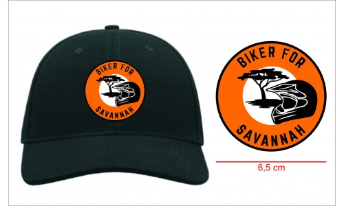CAPPELLINO BLACK - BIKER FOR SAVANNAH